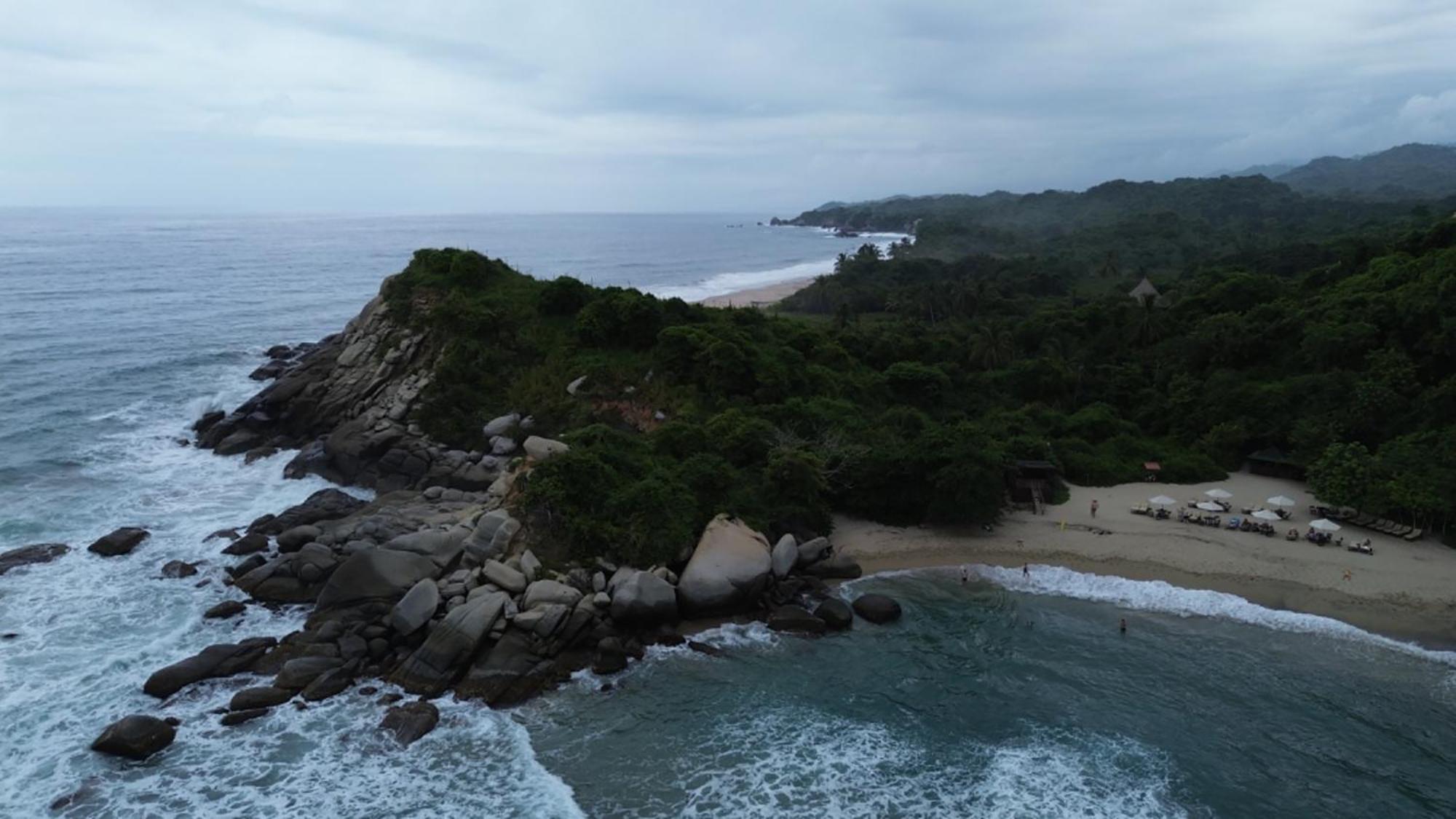 Hostal Mirador Dentro Del Parque Tayrona El Zaino Exterior photo